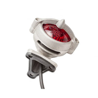 LED Tail Light - Bel Air Style + Fender Mount Kit - Shot Blast